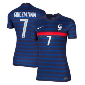 MAILLOT FRANCE DOMICILE FEMME GRIEZMANN 2020-2021