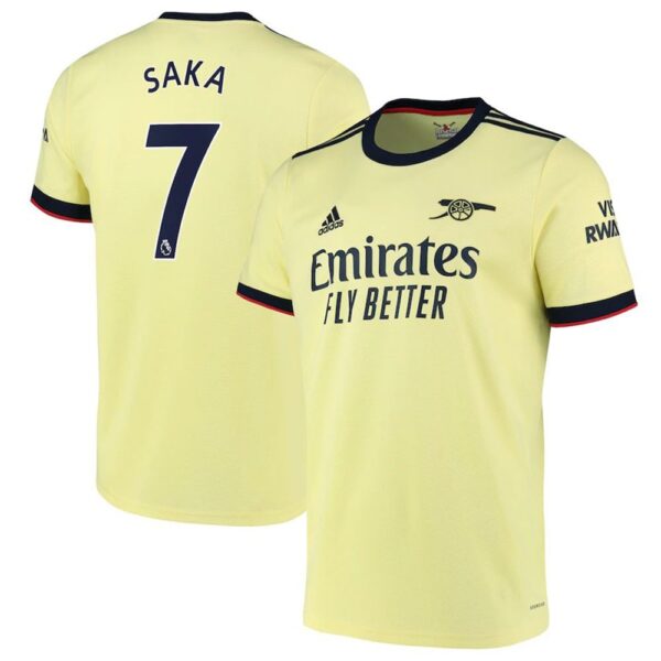 MAILLOT ARSENAL EXTERIEUR SAKA 2021-2022