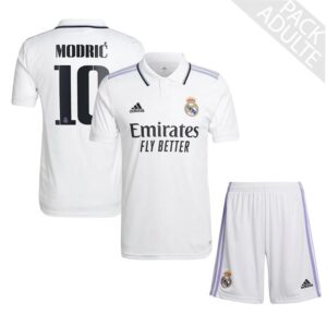 PACK REAL MADRID DOMICILE MODRIC 2022-2023