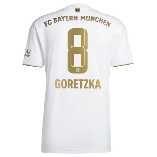 MAILLOT BAYERN MUNICH EXTERIEUR GORETZKA 2022-2023