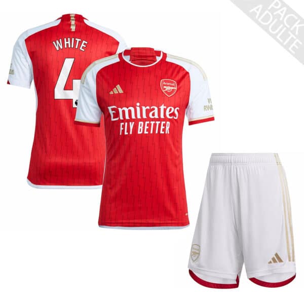 PACK ARSENAL DOMICILE WHITE SAISON 2023-2024