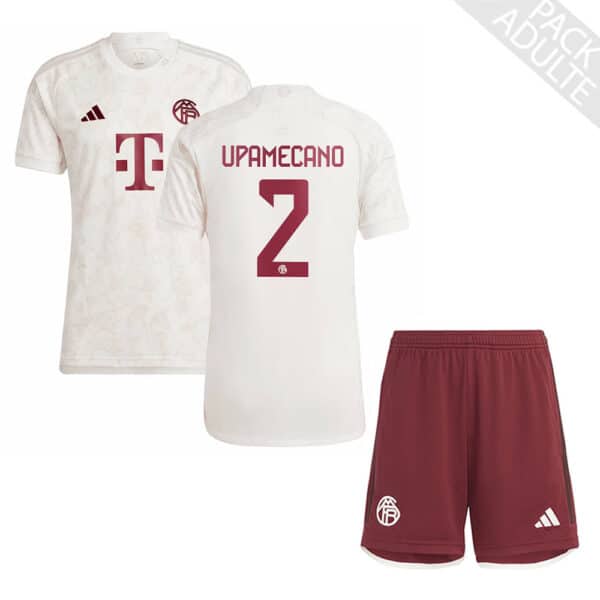 PACK BAYERN MUNICH THIRD UPAMECANO SAISON 2023-2024