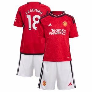 PACK JUNIOR MANCHESTER UNITED DOMICILE CASEMIRO 2023-2024