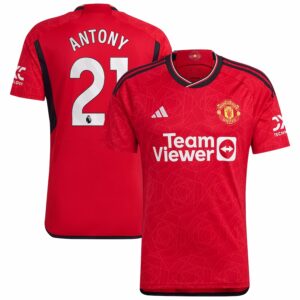 MAILLOT MANCHESTER UNITED DOMICILE ANTONY 2023-2024