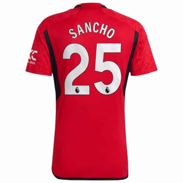 PACK MANCHESTER UNITED DOMICILE SANCHO ENSEMBLE SAISON 2023-2024