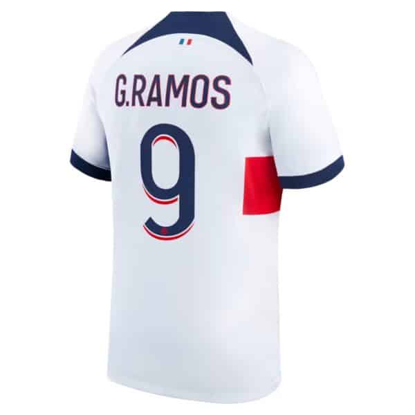 PACK PSG EXTERIEUR GONCALO RAMOS SAISON 2023-2024