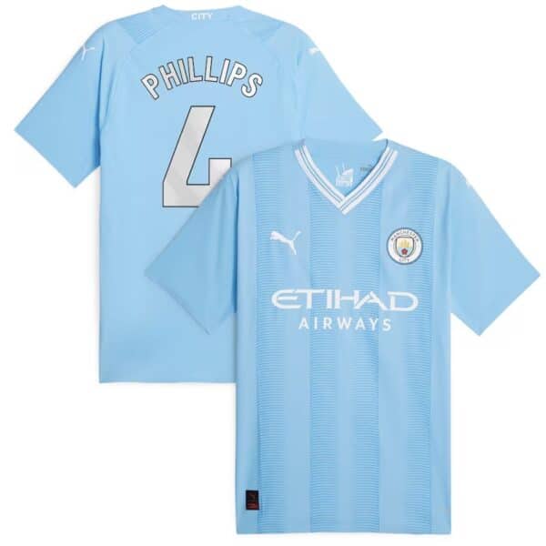 MAILLOT MANCHESTER CITY DOMICILE VERSION AUTHENTIC 2023-2024