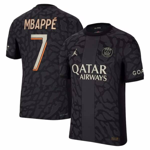 MAILLOT PSG THIRD LUCAS HERNANDEZ VERSION VAPOR MATCH 2023-2024