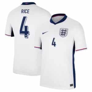 MAILLOT ANGLETERRE DOMICILE RICE SAISON 2024-2025