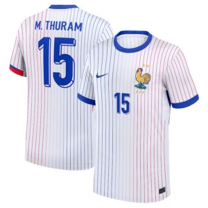 MAILLOT FRANCE EXTERIEUR M.THURAM SAISON 2024-2025