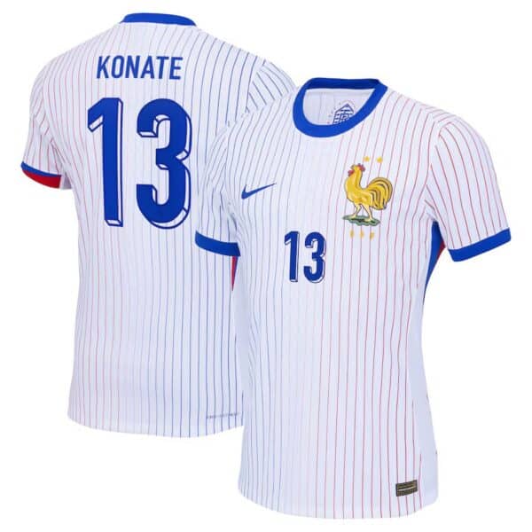 MAILLOT FRANCE EXTERIEUR KONATE DRI-FIT ADV VAPOR MATCH SAISON 2024-2025