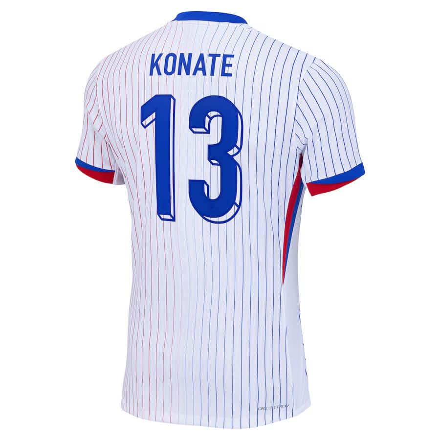 MAILLOT FRANCE EXTERIEUR KONATE DRI-FIT ADV VAPOR MATCH SAISON 2024-2025