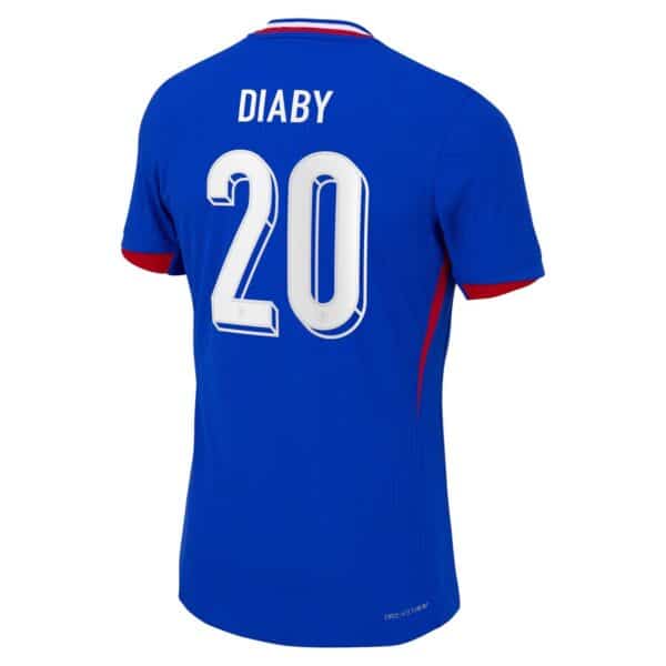 MAILLOT FRANCE DOMICILE DIABY DRI-FIT ADV VAPOR MATCH SAISON 2024-2025