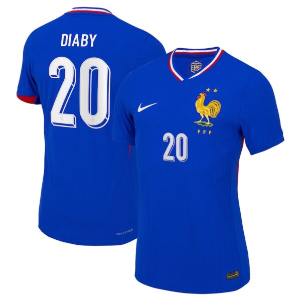 MAILLOT FRANCE DOMICILE DIABY DRI-FIT ADV VAPOR MATCH SAISON 2024-2025