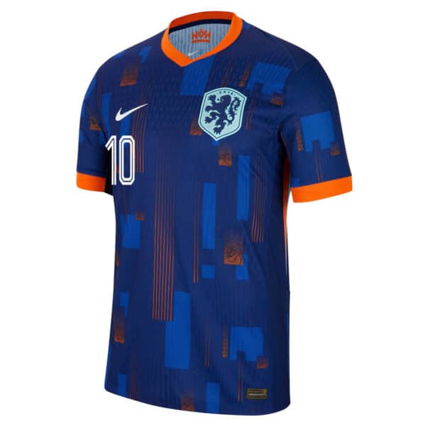 MAILLOT PAYS-BAS EXTERIEUR MEMPHIS DEPAY DRI-FIT ADV VAPOR MATCH SAISON 2024-2025