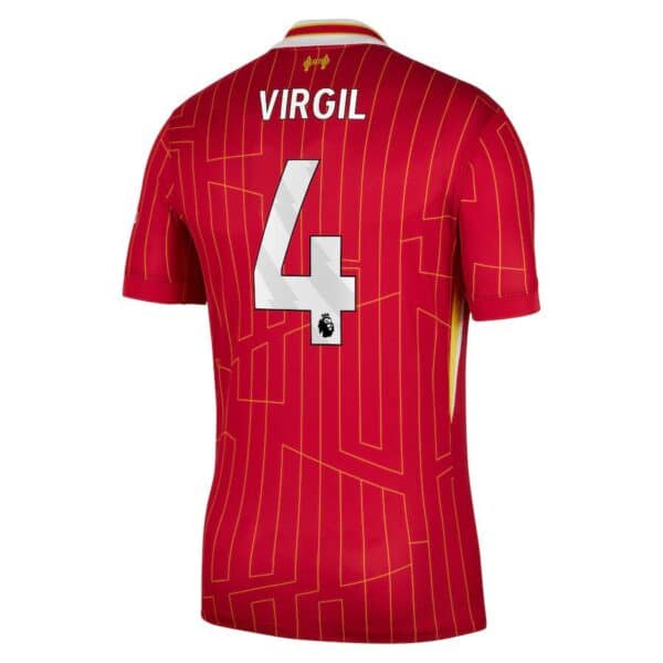 MAILLOT LIVERPOOL DOMICILE VIRGIL VAN DIJK SAISON 2024-2025