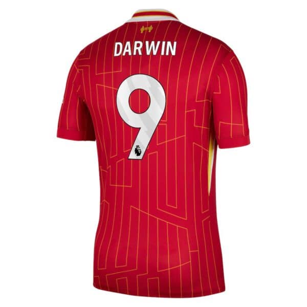 MAILLOT LIVERPOOL DOMICILE DARWIN NUNEZ SAISON 2024-2025