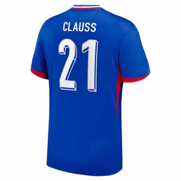 MAILLOT FRANCE DOMICILE CLAUSS SAISON 2024-2025