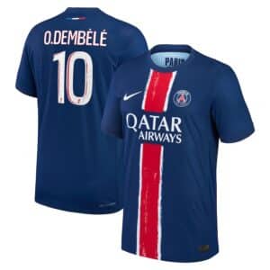 MAILLOT PSG DOMICILE DEMBELE VERSION VAPOR MATCH SAISON 2024-2025