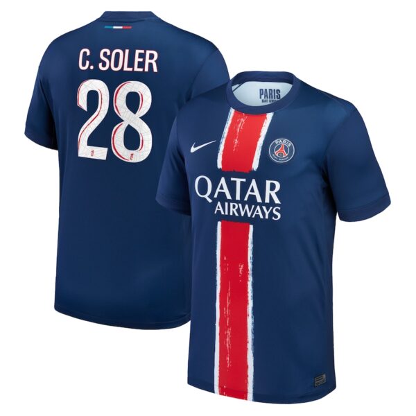 PACK JUNIOR PSG DOMICILE CARLOS SOLER SAISON 2024-2025