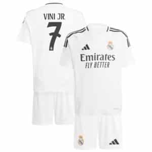 PACK JUNIOR REAL MADRID DOMICILE VINI JR SAISON 2024-2025