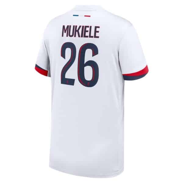 MAILLOT PSG EXTERIEUR MUKIELE SAISON 2024-2025