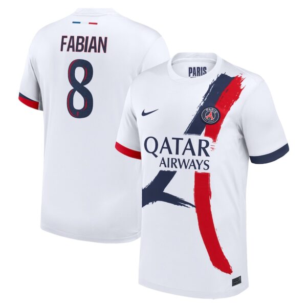 MAILLOT PSG EXTERIEUR FABIAN RUIZ SAISON 2024-2025