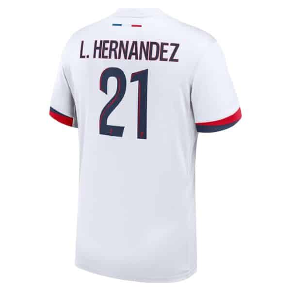 MAILLOT PSG EXTERIEUR LUCAS HERNANDEZ SAISON 2024-2025