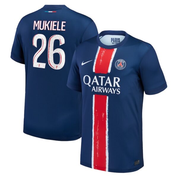 PACK JUNIOR PSG DOMICILE MUKIELE SAISON 2024-2025