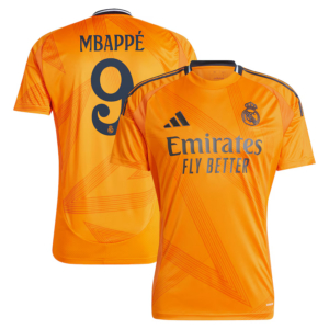 MAILLOT REAL MADRID EXTERIEUR MBAPPE SAISON 2024-2025