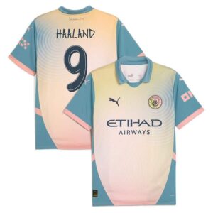 MAILLOT MANCHESTER CITY 4TH HAALAND SAISON 2024-2025