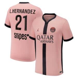 MAILLOT PSG THIRD LUCAS HERNANDEZ SAISON 2024-2025