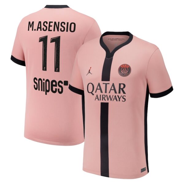 MAILLOT PSG THIRD MARCO ASENSIO 2024-2025